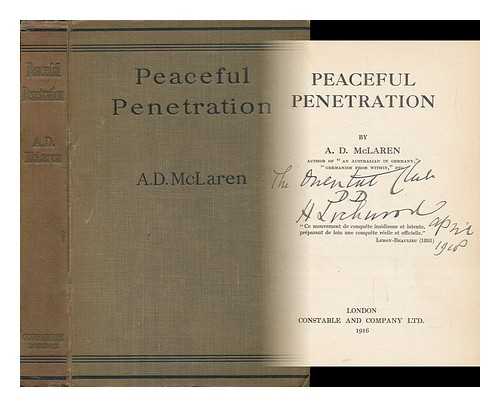 MCLAREN, A. D. - Peaceful Penetration