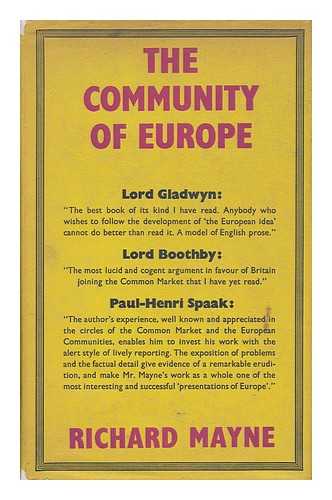 MAYNE, RICHARD (1926-2009) - The Community of Europe