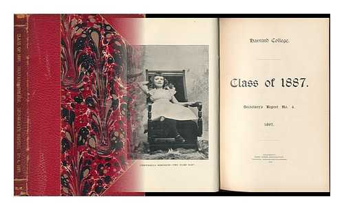 Harvard College Class Of 1887 - Class of 1887 Secretary's Report No. 4, 1897