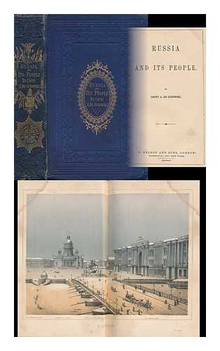 DE GUROWSKI, ADAM G. , COUNT (1805-1866) - Russia and its People