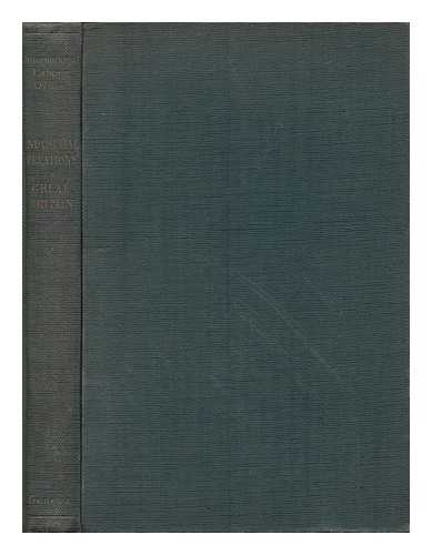 RICHARDSON, JOHN HENRY (1890-) - Industrial Relations in Great Britain