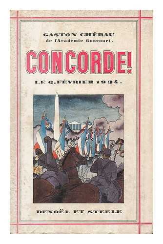 CHERAU, GASTON (1872-) - Concorde!