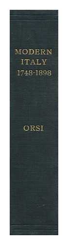 ORSI, PIETRO - Modern Italy, 1748-1898