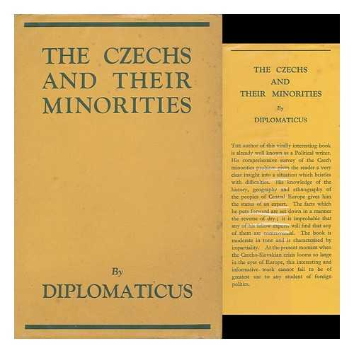 DIPLOMATICUS, PSEUD. ZILLIACUS, KONNI (1894-1967) - The Czechs and Their Minorities