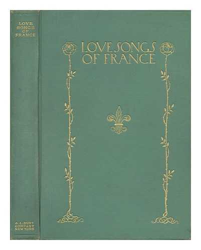 LAMARTINE, ALFRED - Love Songs of France
