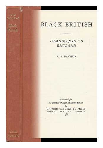 DAVISON, ROBERT BARRY - Black British : Immigrants to England