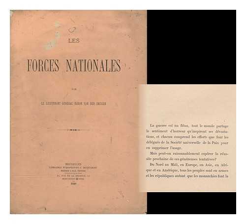 SMISSEN, ALFRED LOUIS ADOLPHE VAN DER, BARON - Les Forces Nationales