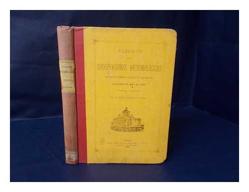 OBSERVATORIO ASTRONOMICO DE MADRID - Observaciones Meteorologicas Efectuadas En El Observatorio De Madrid : Durante El Ano De 1890