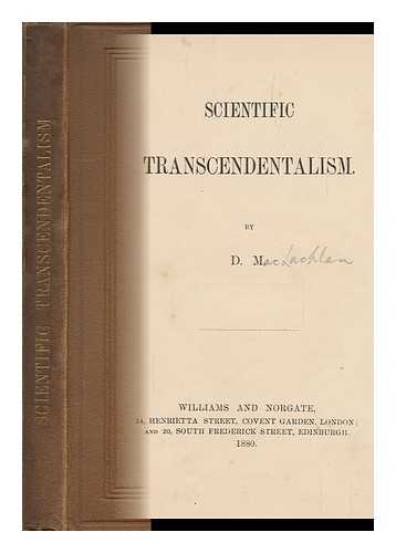M. , D. - Scientific Transcendentalism
