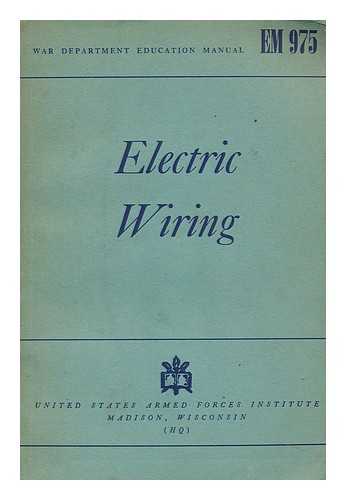 Schuhler, Albert August - Electric Wiring