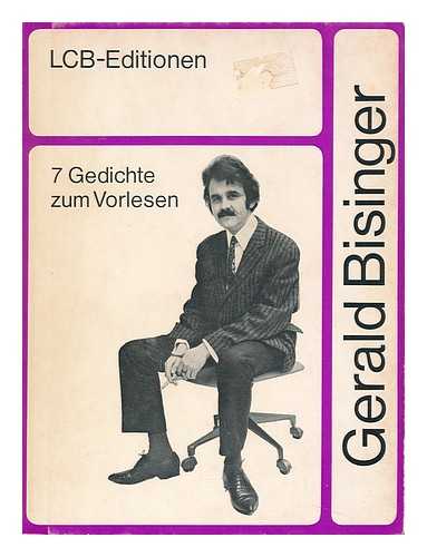 BISINGER, GERALD - 7 Gedichte Zum Vorelesen