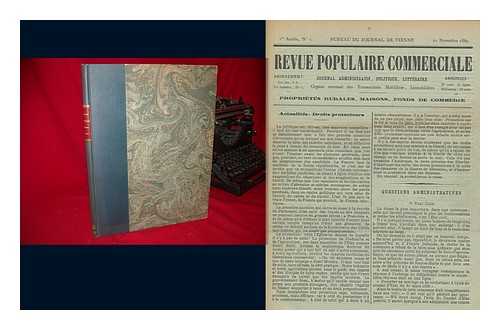 BUREAU DU JOURNAL DE VIENNE - Revue Populaire Commerciale