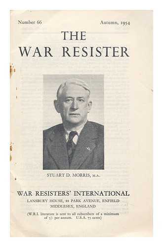War Resister's International - The War Resister [ Being the News Sheet of the War Resister's International] Number 66, Autumn 1954