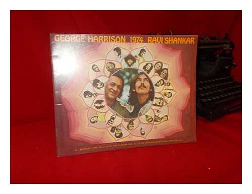 Harrison, George. Ravi Shankar - George Harrison 1974 Ravi Shankar [Concert Souvenir Programme]