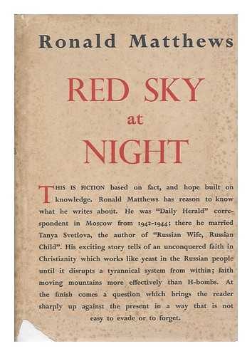 MATTHEWS, RONALD - Red Sky At Night