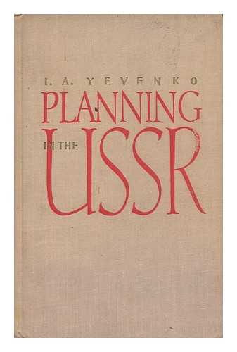 YEVENKO, I. A. - Planning in the USSR