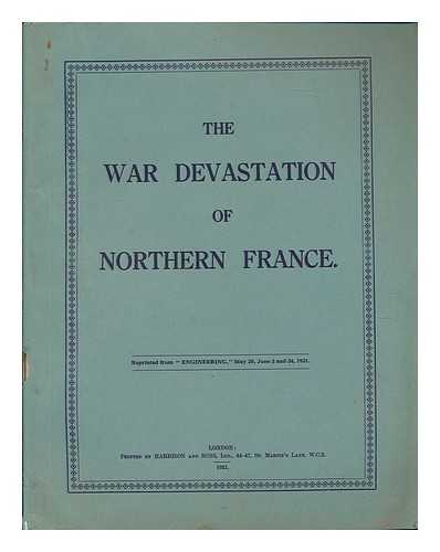 ENGINEERING MAGAZINE - The War Devastation of Northern France