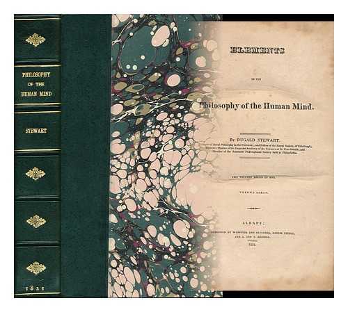 STEWART, DUGALD (1753-1828) - Elements of the Philosophy of the Human Mind - [2 Volumes Bound in 1]