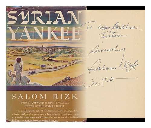 RIZK, SALOM (1909-) - Syrian Yankee