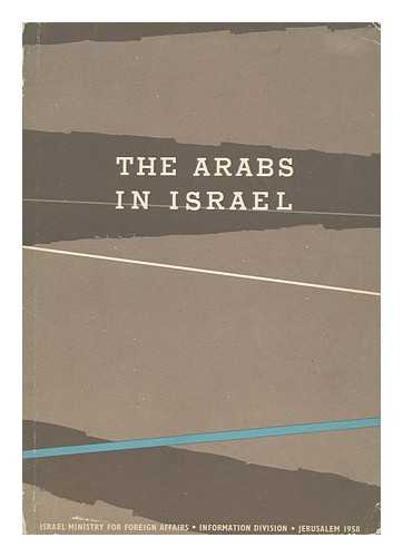 ISRAEL. MISRAD HA-HUTS - The Arabs in Israel