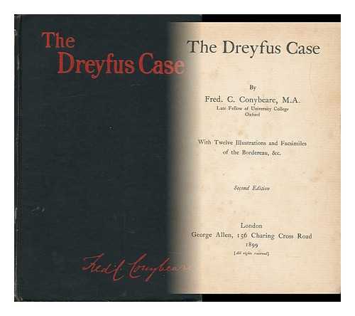 CONYBEARE, FREDERICK CORNWALLIS (1856-1924) - The Dreyfus Case