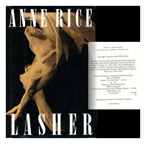 RICE, ANNE (1941-) - Lasher : a Novel