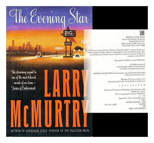 MCMURTRY, LARRY - The Evening Star : a Novel / Larry McMurtry