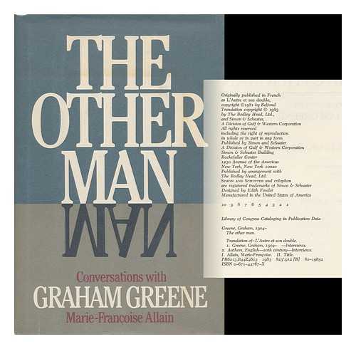 GREENE, GRAHAM (1904-1991) - The Other Man : Conversations with Graham Greene