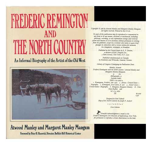 MANLEY, ATWOOD. MANGUM, MARGARET MANLEY - Frederic Remington and the North Country