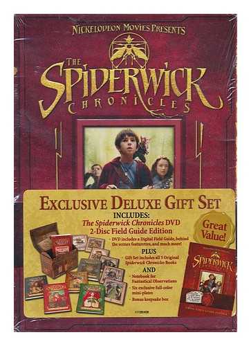 DITERLIZZI, TONY - Arthur Spiderwick's Field Guide to the Fantastical World around You / Accurately Restored and Described by Tony Diterlizzi and Holly Black - Deluxe Gift box set with all the books and DVDs