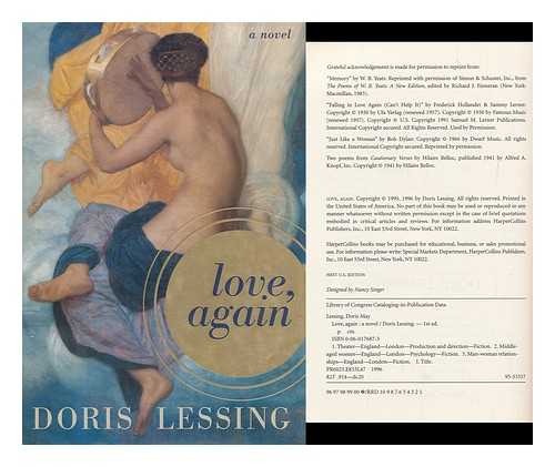 LESSING, DORIS MAY (1919-) - Love, Again : a Novel / Doris Lessing