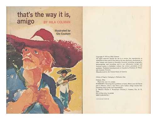 Colman, Hila - That's the Way it Is, Amigo