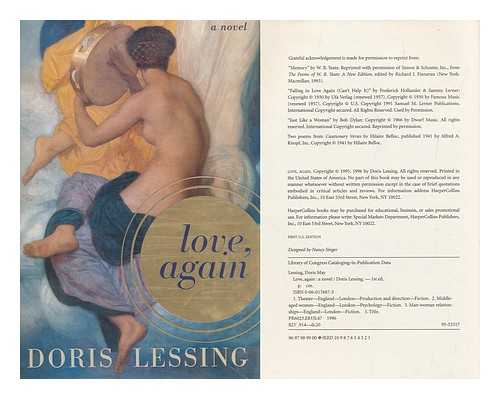 LESSING, DORIS MAY (1919-) - Love, Again : a Novel / Doris Lessing