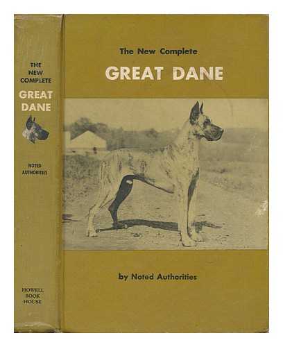 DENLINGER, MILO GRANGE (1890-1953) - The New Complete Great Dane, by Noted Authorities