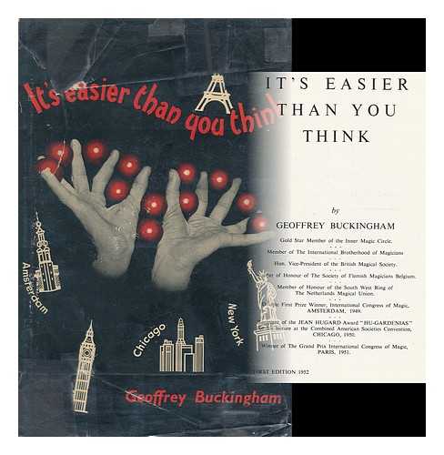 BUCKINGHAM, GEOFFREY - It's Easier Than You Think