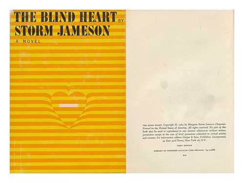 JAMESON, STORM (1891-1986) - The Blind Heart