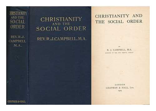 Campbell, Reginald John (1867-1956) - Christianity and the Social Order