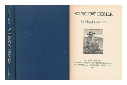 GOODRICH, LLOYD (1897-1987) - Winslow Homer