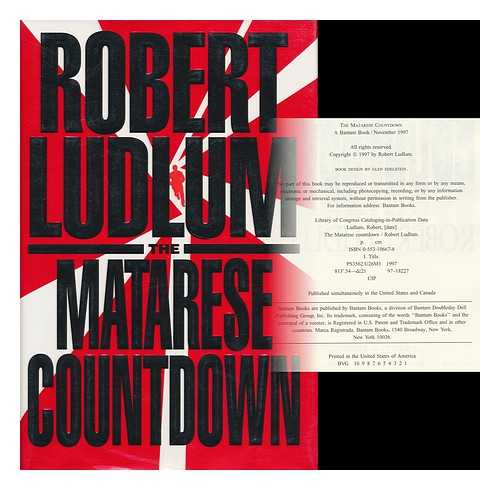 LUDLUM, ROBERT (1927-2001) - The Matarese Countdown / Robert Ludlum