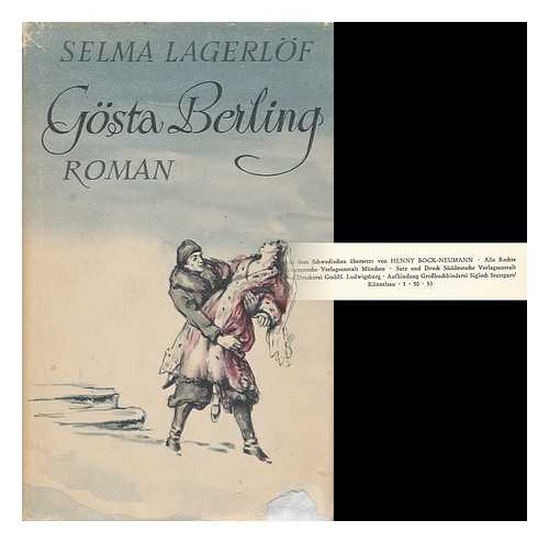 LAGERLOF, SELMA (1858-1940) - Gosta Berling. Roman