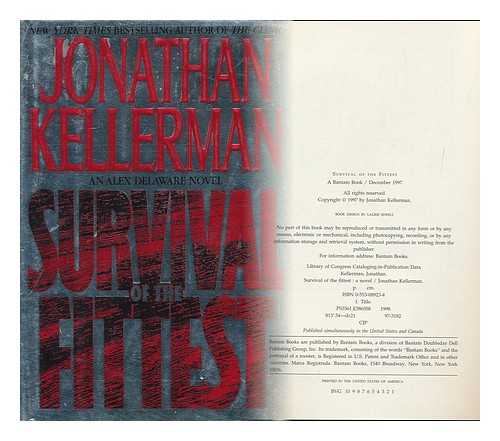 KELLERMAN, JONATHAN - Survival of the Fittest / Jonathan Kellerman