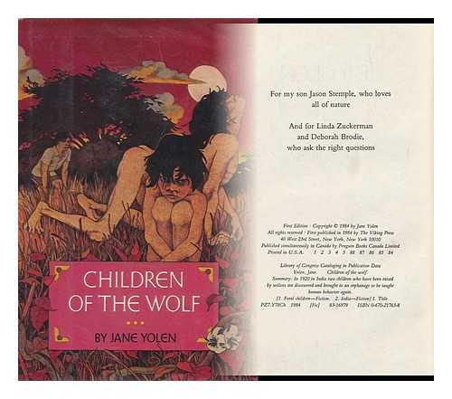 YOLEN, JANE - Children of the Wolf : a Novel