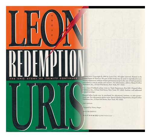 URIS, LEON (1924-2003) - Redemption : a Novel / Leon Uris