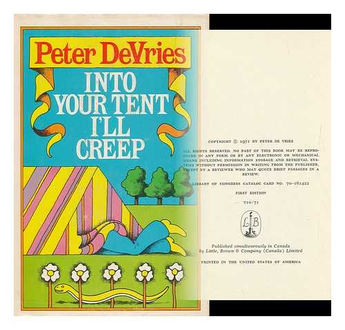 DEVRIES, PETER - Into Your Tent I'Ll Creep