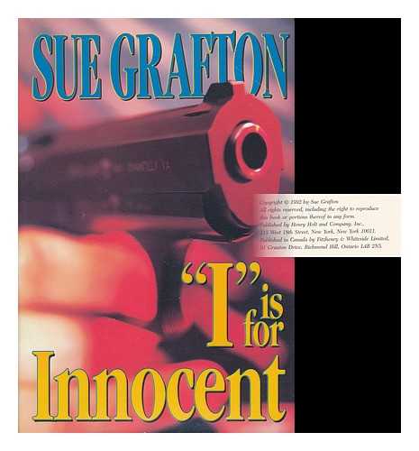 GRAFTON, SUE - 'I' is for Innocent / Sue Grafton