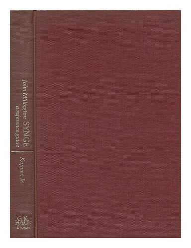KOPPER, EDWARD A. - John Millington Synge : a Reference Guide / Edward A. Kopper, Jr.