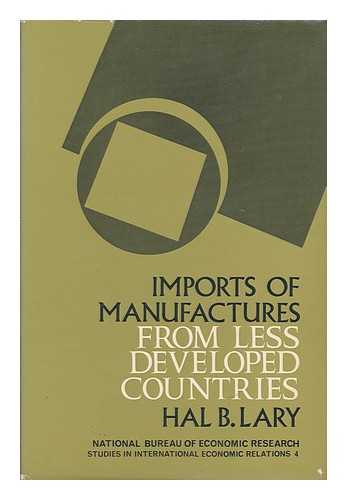 LARY, HAL B. - Imports of Manufactures from Less Developed Countries