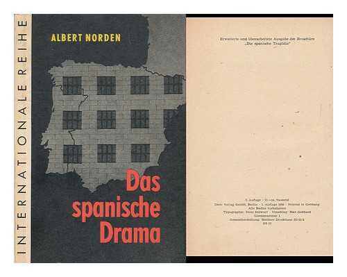 NORDEN, ALBERT - Das Spanische Drama