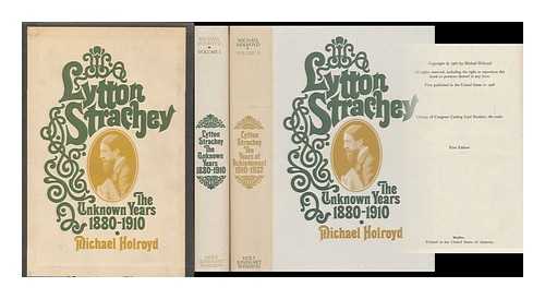 HOLROYD, MICHAEL - Lytton Strachey: a Critical Biography. [complete in 2 volumes]