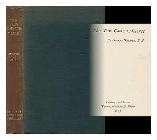 JACKSON, GEORGE (1864-1945) - The Ten Commandments